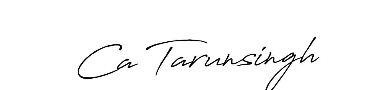 Also You can easily find your signature by using the search form. We will create Ca Tarunsingh name handwritten signature images for you free of cost using Antro_Vectra_Bolder sign style. Ca Tarunsingh signature style 7 images and pictures png