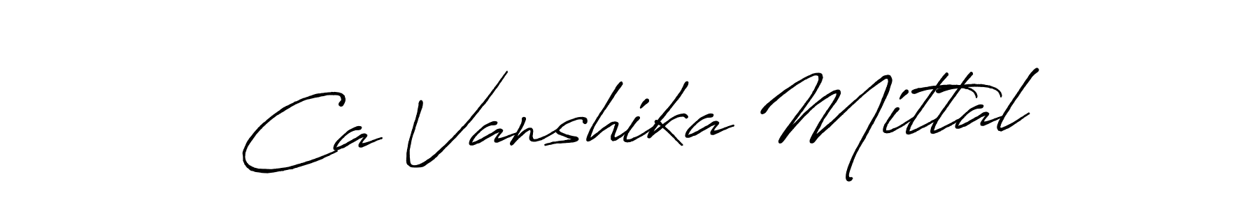 You can use this online signature creator to create a handwritten signature for the name Ca Vanshika Mittal. This is the best online autograph maker. Ca Vanshika Mittal signature style 7 images and pictures png