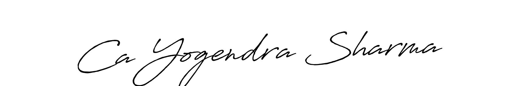 You can use this online signature creator to create a handwritten signature for the name Ca Yogendra Sharma. This is the best online autograph maker. Ca Yogendra Sharma signature style 7 images and pictures png