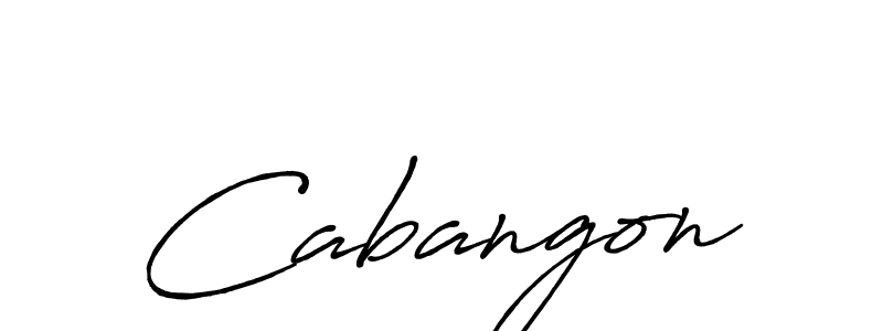 How to Draw Cabangon signature style? Antro_Vectra_Bolder is a latest design signature styles for name Cabangon. Cabangon signature style 7 images and pictures png
