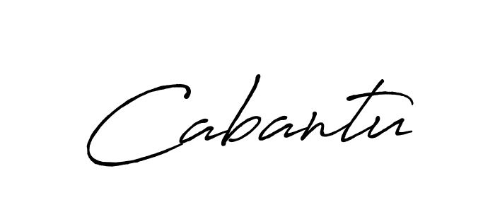 It looks lik you need a new signature style for name Cabantu. Design unique handwritten (Antro_Vectra_Bolder) signature with our free signature maker in just a few clicks. Cabantu signature style 7 images and pictures png