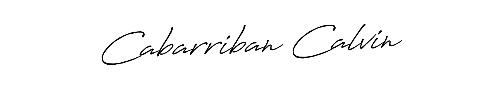 Once you've used our free online signature maker to create your best signature Antro_Vectra_Bolder style, it's time to enjoy all of the benefits that Cabarriban Calvin name signing documents. Cabarriban Calvin signature style 7 images and pictures png