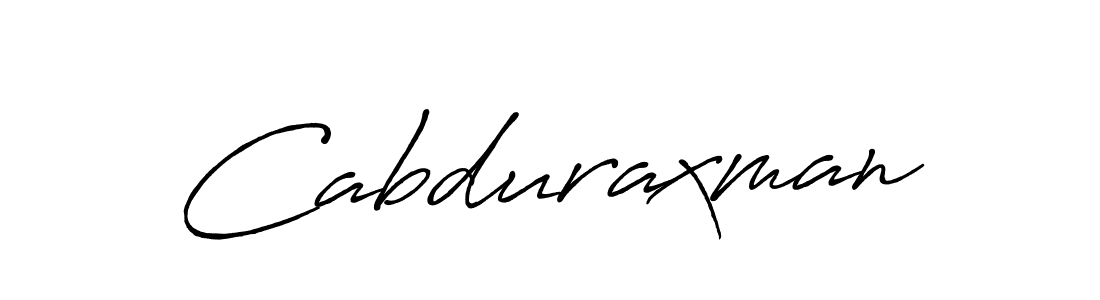 How to make Cabduraxman signature? Antro_Vectra_Bolder is a professional autograph style. Create handwritten signature for Cabduraxman name. Cabduraxman signature style 7 images and pictures png