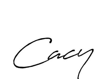 Create a beautiful signature design for name Cacy. With this signature (Antro_Vectra_Bolder) fonts, you can make a handwritten signature for free. Cacy signature style 7 images and pictures png