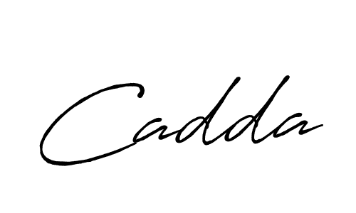 Once you've used our free online signature maker to create your best signature Antro_Vectra_Bolder style, it's time to enjoy all of the benefits that Cadda name signing documents. Cadda signature style 7 images and pictures png