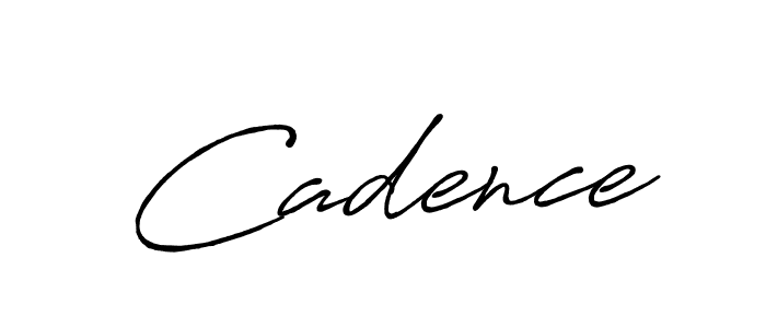 How to make Cadence signature? Antro_Vectra_Bolder is a professional autograph style. Create handwritten signature for Cadence name. Cadence signature style 7 images and pictures png