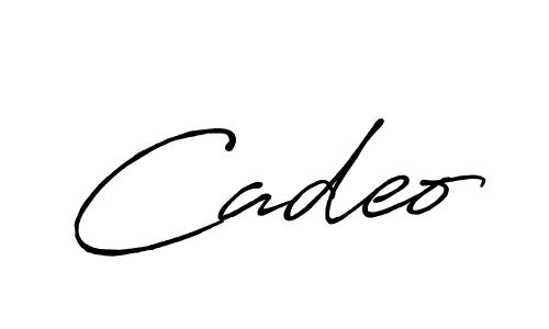 Create a beautiful signature design for name Cadeo. With this signature (Antro_Vectra_Bolder) fonts, you can make a handwritten signature for free. Cadeo signature style 7 images and pictures png