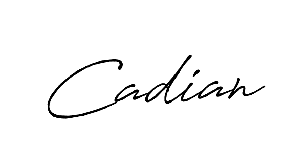 Here are the top 10 professional signature styles for the name Cadian. These are the best autograph styles you can use for your name. Cadian signature style 7 images and pictures png