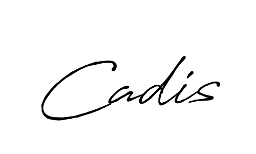 Antro_Vectra_Bolder is a professional signature style that is perfect for those who want to add a touch of class to their signature. It is also a great choice for those who want to make their signature more unique. Get Cadis name to fancy signature for free. Cadis signature style 7 images and pictures png