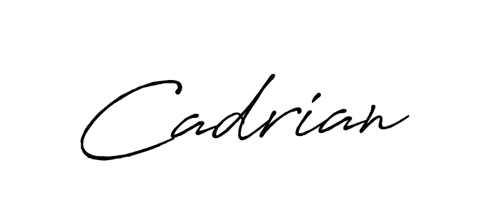 The best way (Antro_Vectra_Bolder) to make a short signature is to pick only two or three words in your name. The name Cadrian include a total of six letters. For converting this name. Cadrian signature style 7 images and pictures png