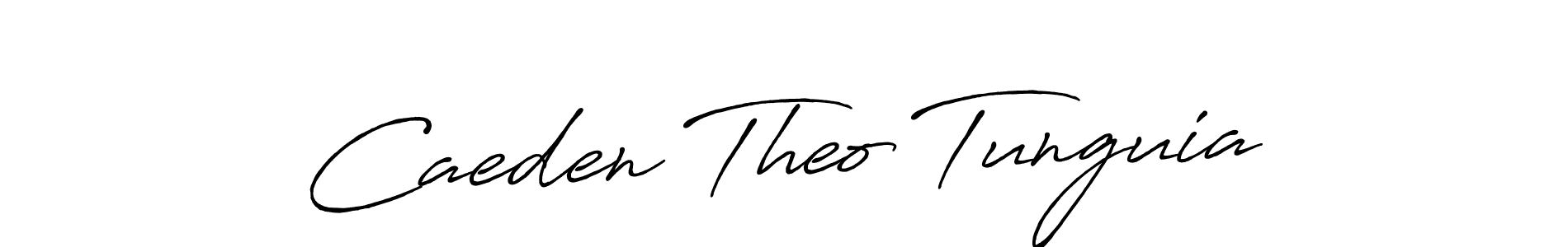 This is the best signature style for the Caeden Theo Tunguia name. Also you like these signature font (Antro_Vectra_Bolder). Mix name signature. Caeden Theo Tunguia signature style 7 images and pictures png