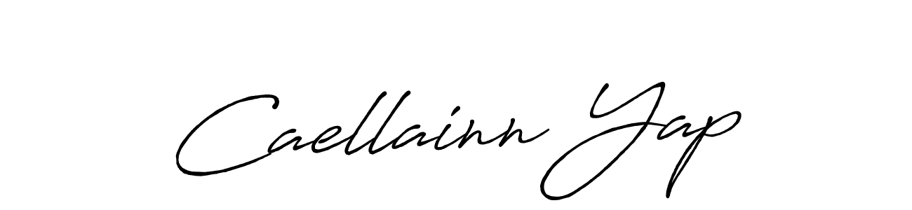 Antro_Vectra_Bolder is a professional signature style that is perfect for those who want to add a touch of class to their signature. It is also a great choice for those who want to make their signature more unique. Get Caellainn Yap name to fancy signature for free. Caellainn Yap signature style 7 images and pictures png