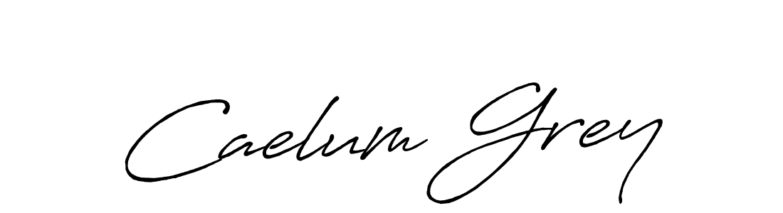 Caelum Grey stylish signature style. Best Handwritten Sign (Antro_Vectra_Bolder) for my name. Handwritten Signature Collection Ideas for my name Caelum Grey. Caelum Grey signature style 7 images and pictures png