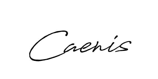 Use a signature maker to create a handwritten signature online. With this signature software, you can design (Antro_Vectra_Bolder) your own signature for name Caenis. Caenis signature style 7 images and pictures png