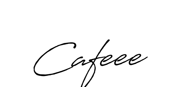 See photos of Cafeee official signature by Spectra . Check more albums & portfolios. Read reviews & check more about Antro_Vectra_Bolder font. Cafeee signature style 7 images and pictures png