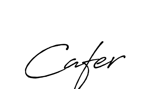 Design your own signature with our free online signature maker. With this signature software, you can create a handwritten (Antro_Vectra_Bolder) signature for name Cafer. Cafer signature style 7 images and pictures png