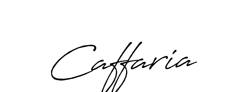 Use a signature maker to create a handwritten signature online. With this signature software, you can design (Antro_Vectra_Bolder) your own signature for name Caffaria. Caffaria signature style 7 images and pictures png