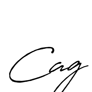 How to make Cag signature? Antro_Vectra_Bolder is a professional autograph style. Create handwritten signature for Cag name. Cag signature style 7 images and pictures png
