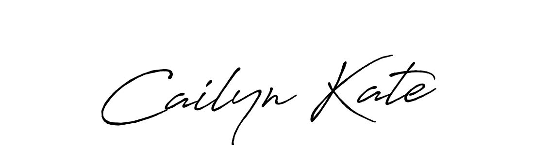 Use a signature maker to create a handwritten signature online. With this signature software, you can design (Antro_Vectra_Bolder) your own signature for name Cailyn Kate. Cailyn Kate signature style 7 images and pictures png