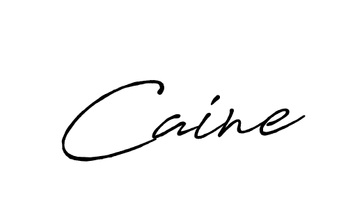 Best and Professional Signature Style for Caine. Antro_Vectra_Bolder Best Signature Style Collection. Caine signature style 7 images and pictures png