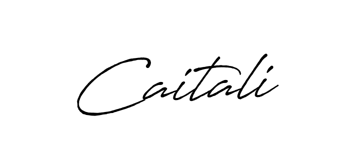 Caitali stylish signature style. Best Handwritten Sign (Antro_Vectra_Bolder) for my name. Handwritten Signature Collection Ideas for my name Caitali. Caitali signature style 7 images and pictures png