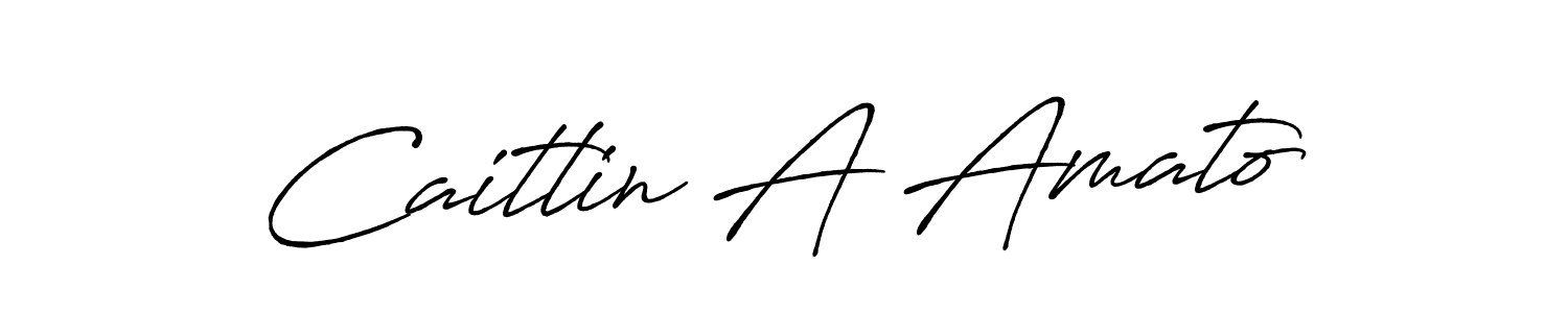 Also You can easily find your signature by using the search form. We will create Caitlin A Amato name handwritten signature images for you free of cost using Antro_Vectra_Bolder sign style. Caitlin A Amato signature style 7 images and pictures png