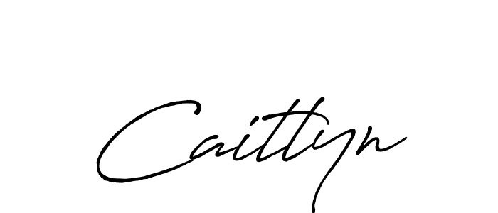 Create a beautiful signature design for name Caitlyn. With this signature (Antro_Vectra_Bolder) fonts, you can make a handwritten signature for free. Caitlyn signature style 7 images and pictures png