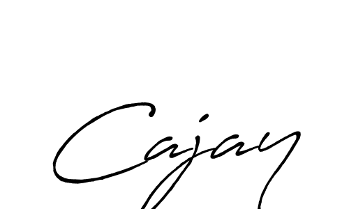 Also You can easily find your signature by using the search form. We will create Cajay name handwritten signature images for you free of cost using Antro_Vectra_Bolder sign style. Cajay signature style 7 images and pictures png