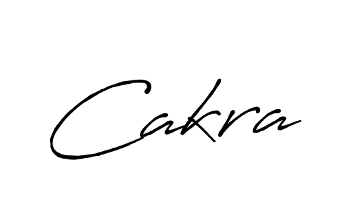 How to make Cakra name signature. Use Antro_Vectra_Bolder style for creating short signs online. This is the latest handwritten sign. Cakra signature style 7 images and pictures png
