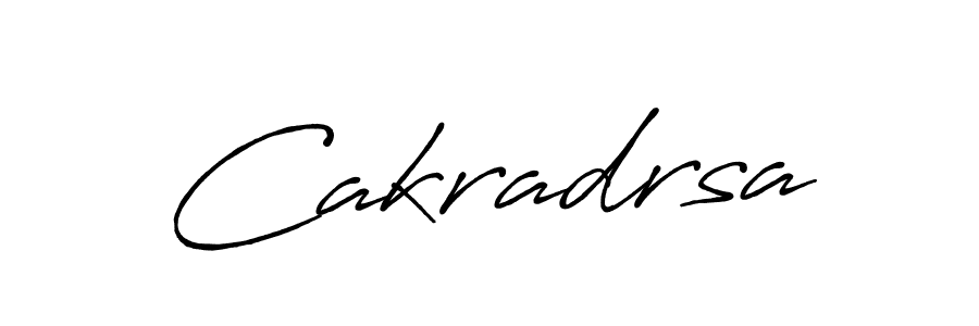 Use a signature maker to create a handwritten signature online. With this signature software, you can design (Antro_Vectra_Bolder) your own signature for name Cakradrsa. Cakradrsa signature style 7 images and pictures png