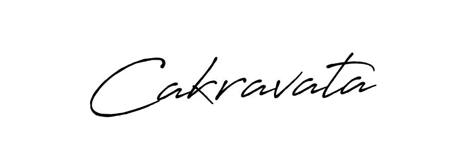 Use a signature maker to create a handwritten signature online. With this signature software, you can design (Antro_Vectra_Bolder) your own signature for name Cakravata. Cakravata signature style 7 images and pictures png