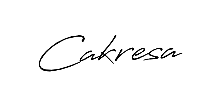 How to make Cakresa signature? Antro_Vectra_Bolder is a professional autograph style. Create handwritten signature for Cakresa name. Cakresa signature style 7 images and pictures png