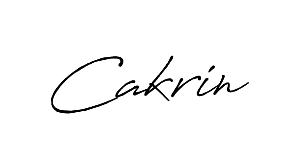 Design your own signature with our free online signature maker. With this signature software, you can create a handwritten (Antro_Vectra_Bolder) signature for name Cakrin. Cakrin signature style 7 images and pictures png