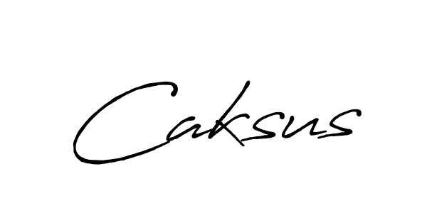 Once you've used our free online signature maker to create your best signature Antro_Vectra_Bolder style, it's time to enjoy all of the benefits that Caksus name signing documents. Caksus signature style 7 images and pictures png