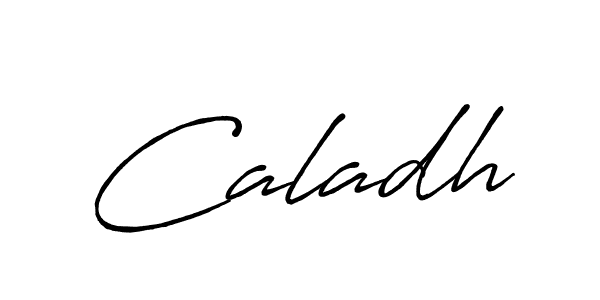 Caladh stylish signature style. Best Handwritten Sign (Antro_Vectra_Bolder) for my name. Handwritten Signature Collection Ideas for my name Caladh. Caladh signature style 7 images and pictures png