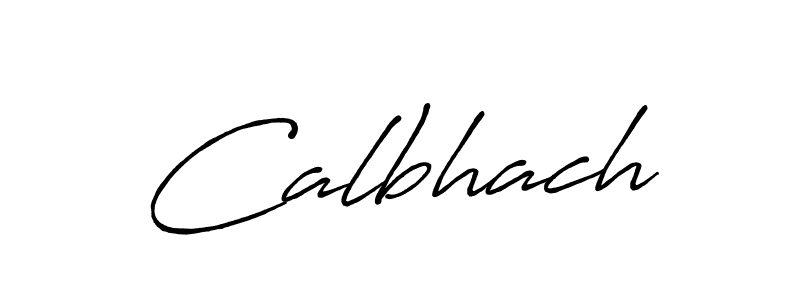 Make a beautiful signature design for name Calbhach. With this signature (Antro_Vectra_Bolder) style, you can create a handwritten signature for free. Calbhach signature style 7 images and pictures png