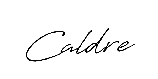 Create a beautiful signature design for name Caldre. With this signature (Antro_Vectra_Bolder) fonts, you can make a handwritten signature for free. Caldre signature style 7 images and pictures png