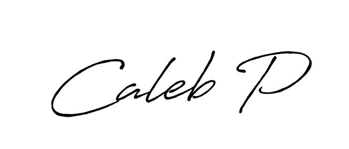 The best way (Antro_Vectra_Bolder) to make a short signature is to pick only two or three words in your name. The name Caleb P include a total of six letters. For converting this name. Caleb P signature style 7 images and pictures png