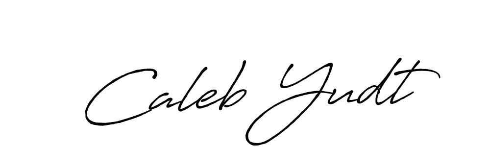 Design your own signature with our free online signature maker. With this signature software, you can create a handwritten (Antro_Vectra_Bolder) signature for name Caleb Yudt. Caleb Yudt signature style 7 images and pictures png