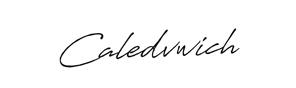 How to make Caledvwich signature? Antro_Vectra_Bolder is a professional autograph style. Create handwritten signature for Caledvwich name. Caledvwich signature style 7 images and pictures png