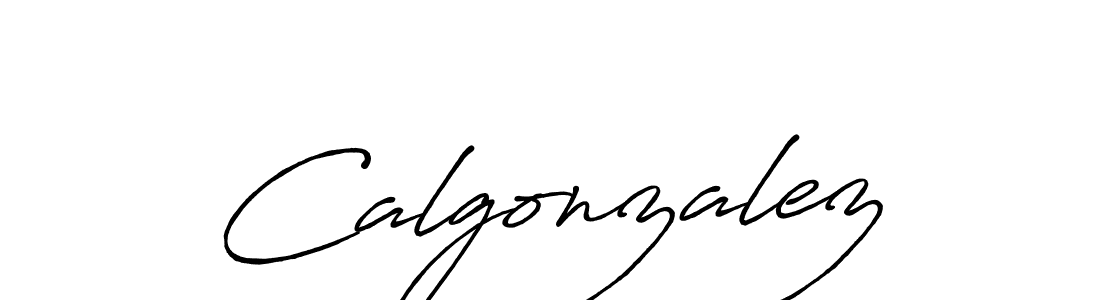 Design your own signature with our free online signature maker. With this signature software, you can create a handwritten (Antro_Vectra_Bolder) signature for name Calgonzalez. Calgonzalez signature style 7 images and pictures png
