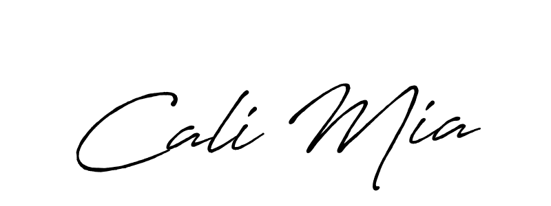 Also You can easily find your signature by using the search form. We will create Cali Mia name handwritten signature images for you free of cost using Antro_Vectra_Bolder sign style. Cali Mia signature style 7 images and pictures png