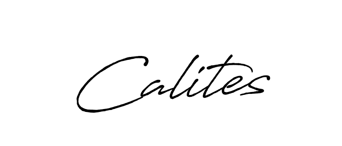 You should practise on your own different ways (Antro_Vectra_Bolder) to write your name (Calites) in signature. don't let someone else do it for you. Calites signature style 7 images and pictures png