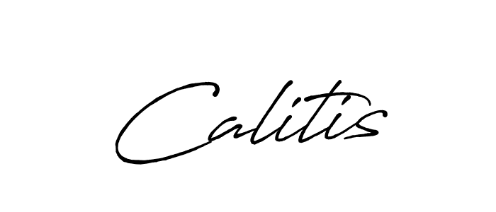 Similarly Antro_Vectra_Bolder is the best handwritten signature design. Signature creator online .You can use it as an online autograph creator for name Calitis. Calitis signature style 7 images and pictures png