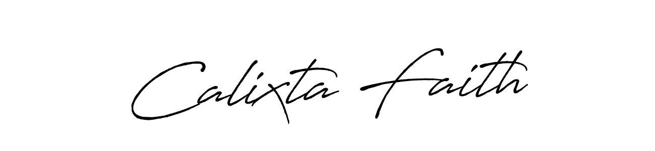 if you are searching for the best signature style for your name Calixta Faith. so please give up your signature search. here we have designed multiple signature styles  using Antro_Vectra_Bolder. Calixta Faith signature style 7 images and pictures png