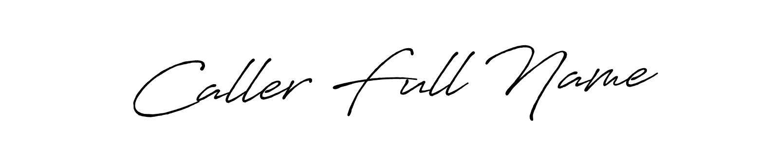 This is the best signature style for the Caller Full Name name. Also you like these signature font (Antro_Vectra_Bolder). Mix name signature. Caller Full Name signature style 7 images and pictures png