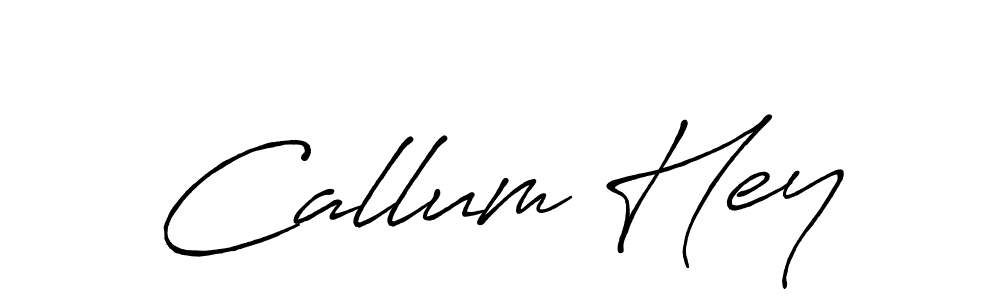 How to make Callum Hey name signature. Use Antro_Vectra_Bolder style for creating short signs online. This is the latest handwritten sign. Callum Hey signature style 7 images and pictures png