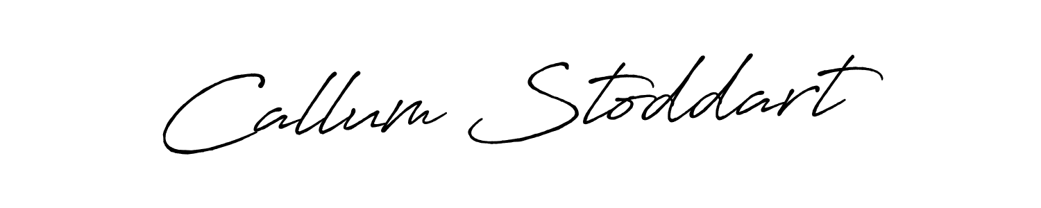 The best way (Antro_Vectra_Bolder) to make a short signature is to pick only two or three words in your name. The name Callum Stoddart include a total of six letters. For converting this name. Callum Stoddart signature style 7 images and pictures png