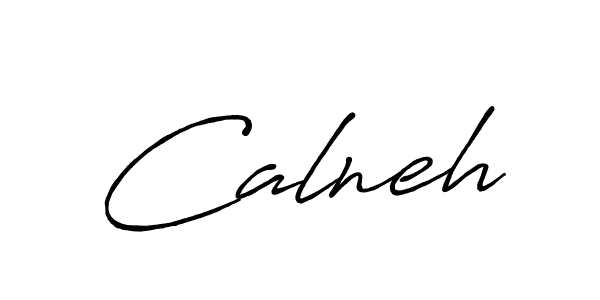 Calneh stylish signature style. Best Handwritten Sign (Antro_Vectra_Bolder) for my name. Handwritten Signature Collection Ideas for my name Calneh. Calneh signature style 7 images and pictures png