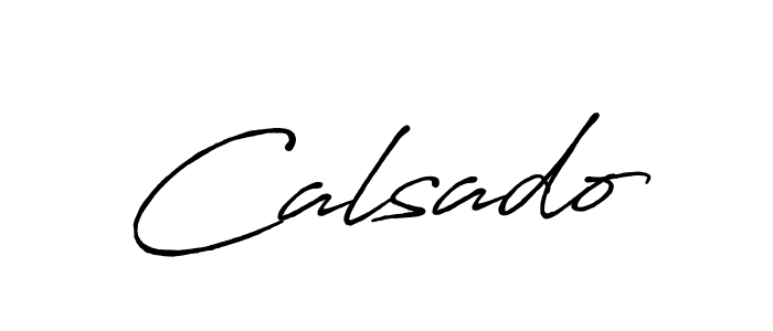Make a beautiful signature design for name Calsado. Use this online signature maker to create a handwritten signature for free. Calsado signature style 7 images and pictures png